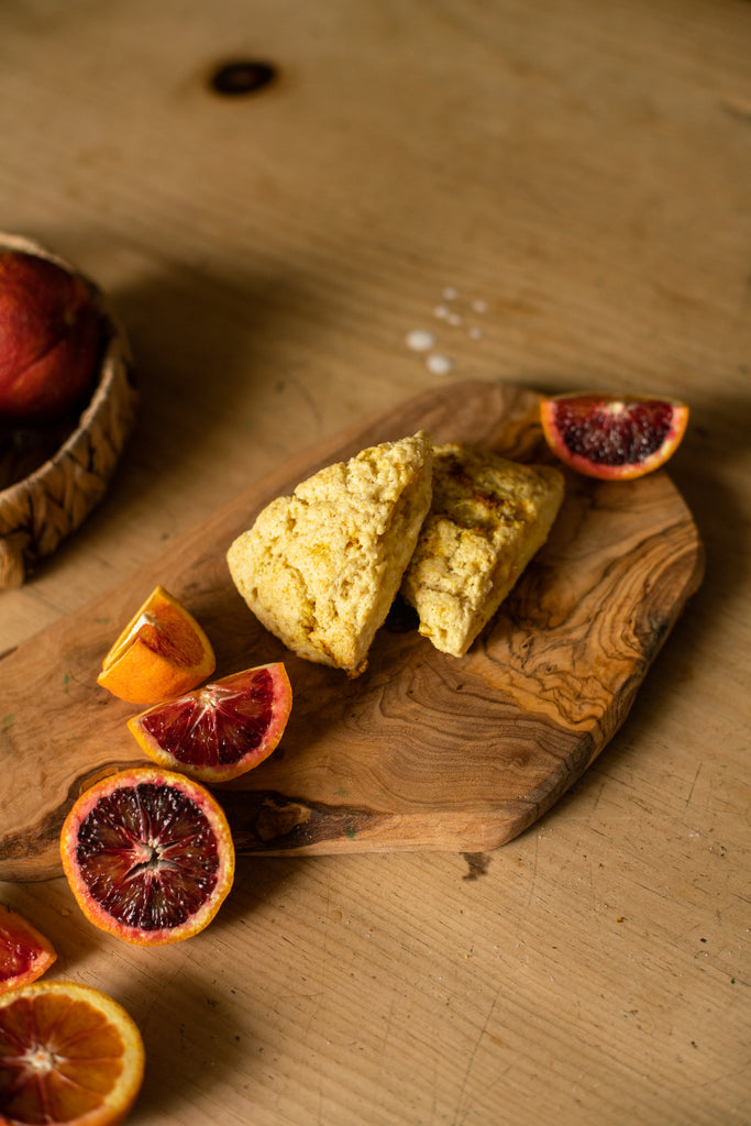 Blood Orange Scones