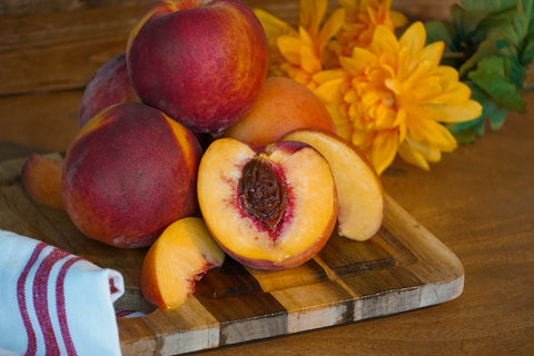 Organic Yellow Peaches