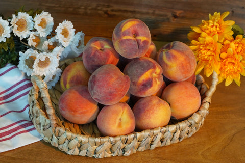 Organic Yellow Peaches