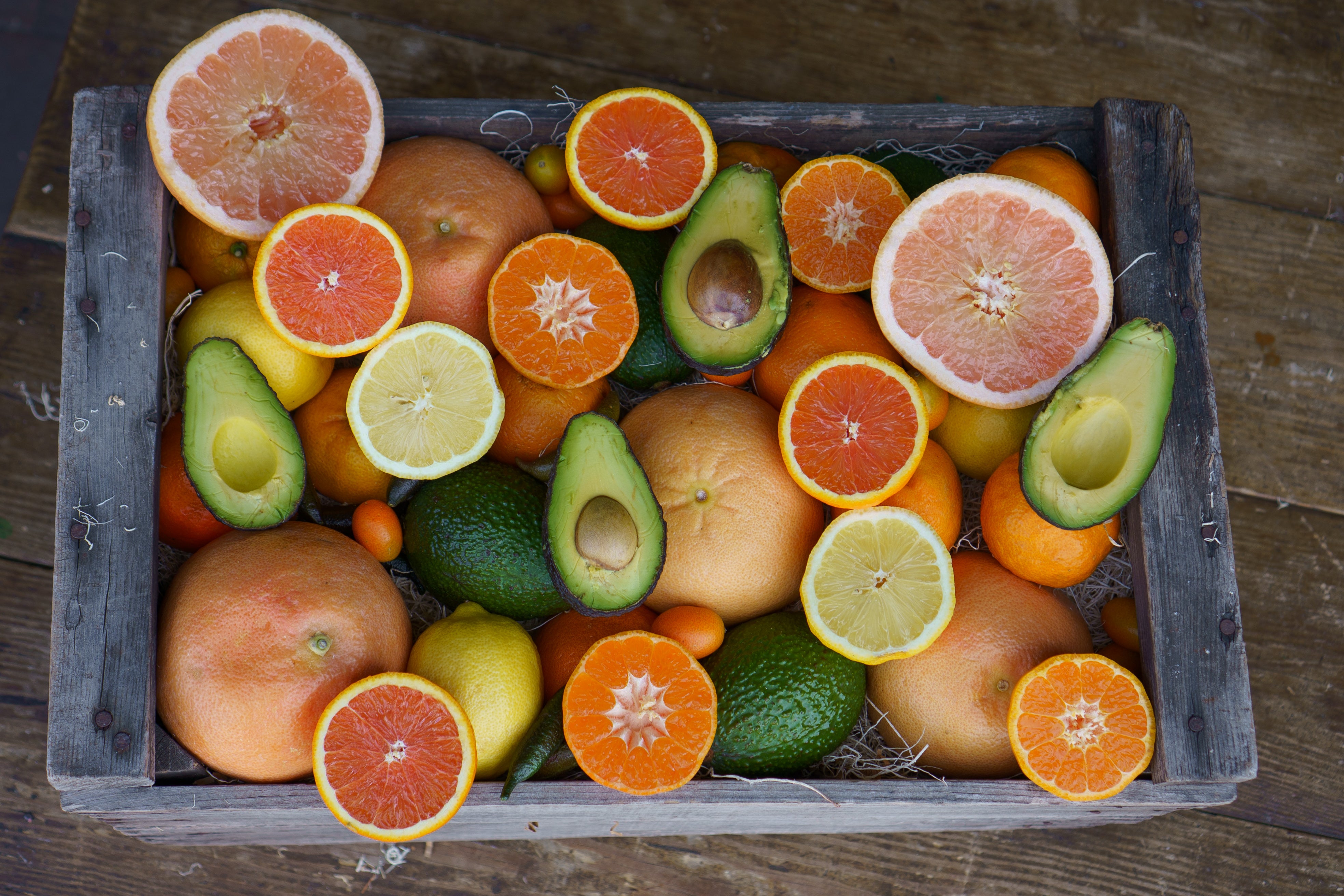 Organic Citrus & Avocado Box