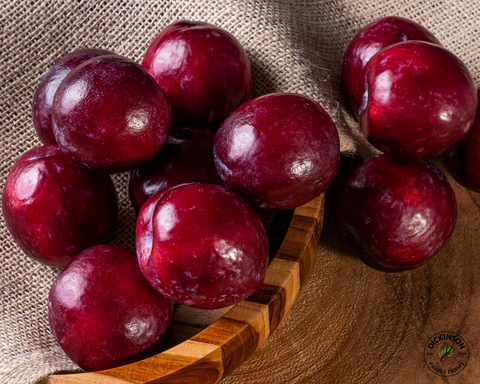 Organic Red Plums
